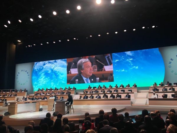 Los anuncios climáticos de la cumbre One Planet