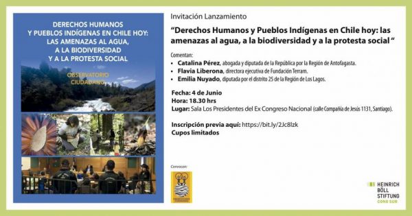 Lanzamiento libro: “Agua, biodiversidad y protesta social”